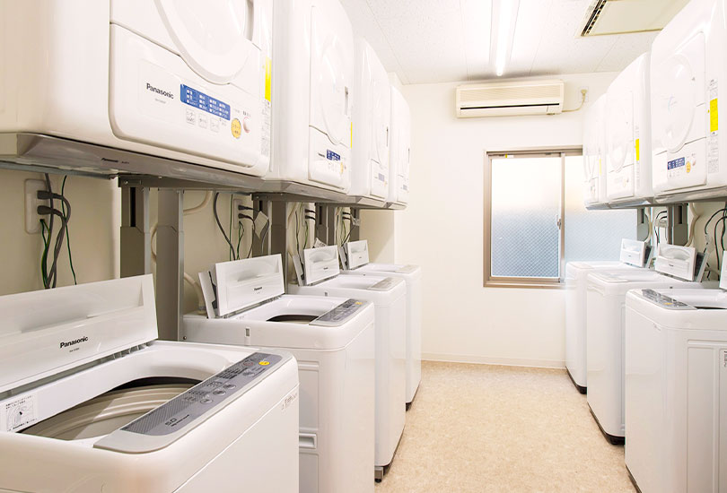 写真：ランドリーコーナー