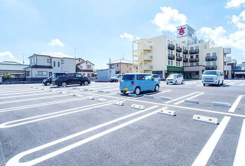 写真:無料駐車場