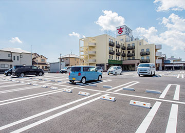 写真:無料駐車場