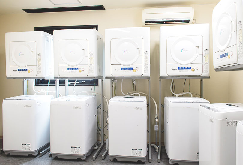 写真：ランドリーコーナー