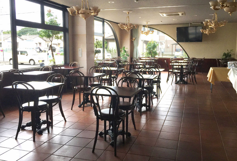 写真：朝食会場